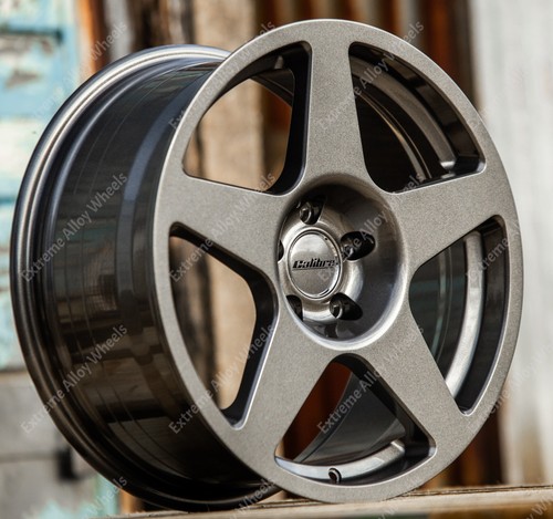 Grey five alloy wheels - alloy,