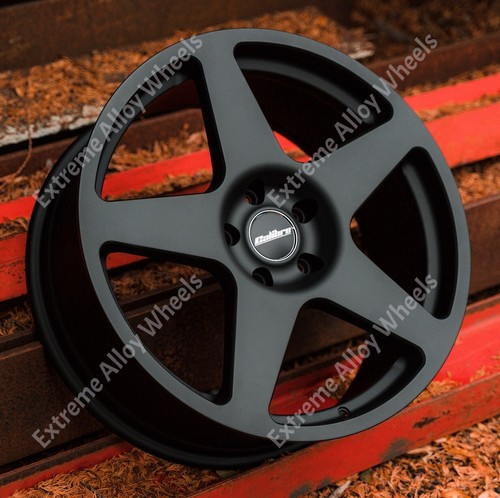 Black five alloy - alloy, wheels